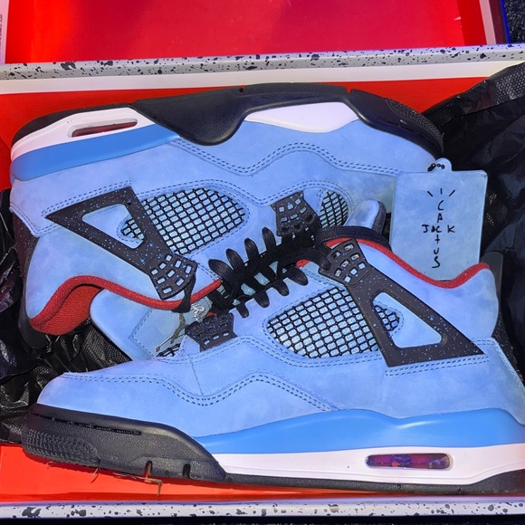 Jordan retro 4s catus Jacks - Picture 1 of 4